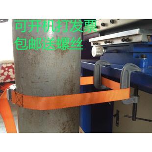 实验室医院气瓶固定架柜子桌面免打孔钢瓶柜支架夹氧40升L带链 环