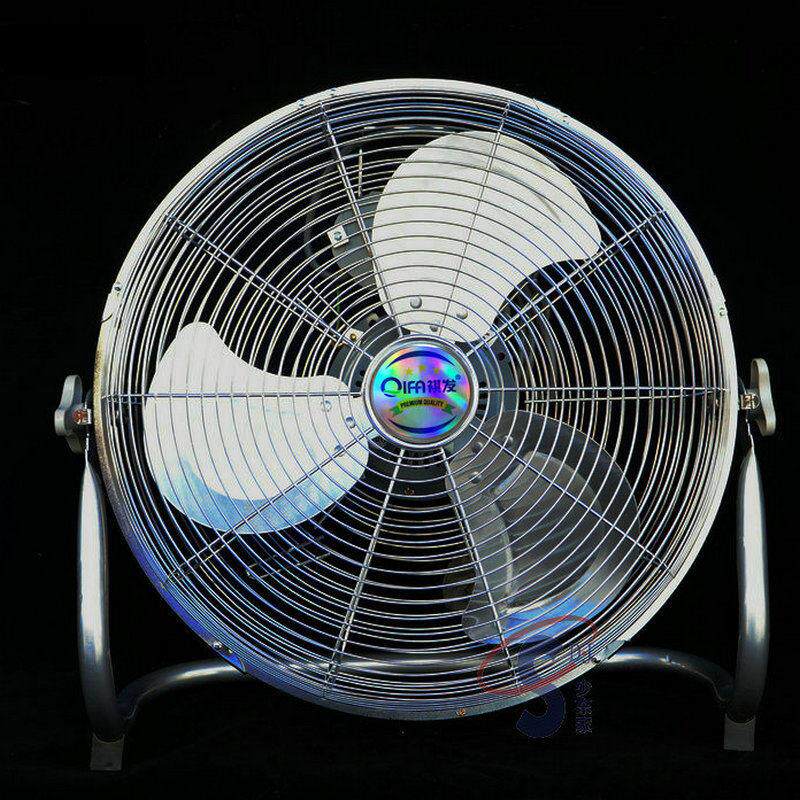 祺发强力趴地扇12-20寸爬地扇家居工业扇全金属落地扇岗位电风扇