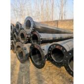 定制生产电力钢杆施工基础打桩钢管杆镀锌不锈钢光电杆塔