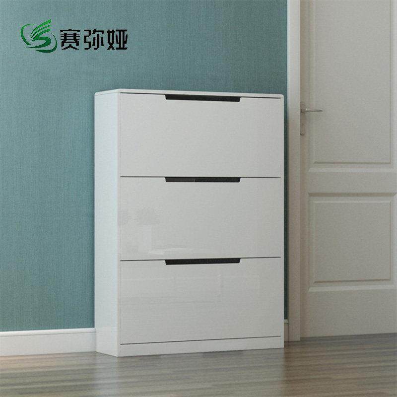 赛弥娅 整装鞋柜 超薄翻斗鞋柜 大容量经济型烤漆门厅柜简约现代,住宅家具,鞋柜,淘宝优惠券,粉丝福利购,淘宝优惠卷