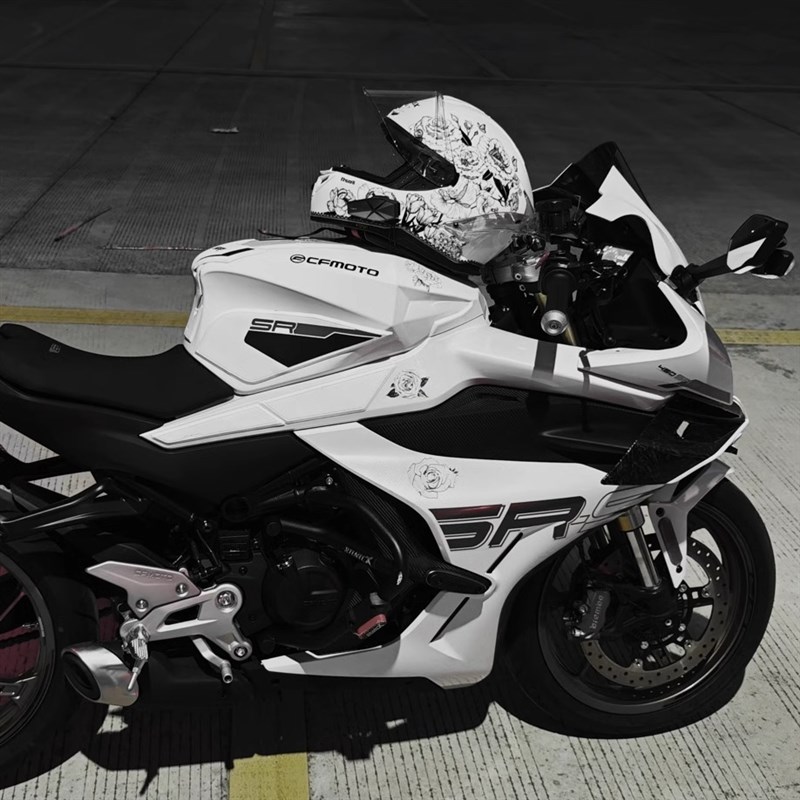 RCR原车开发适配春风450SR油箱罩竞技/升高油箱罩油箱保护罩全包