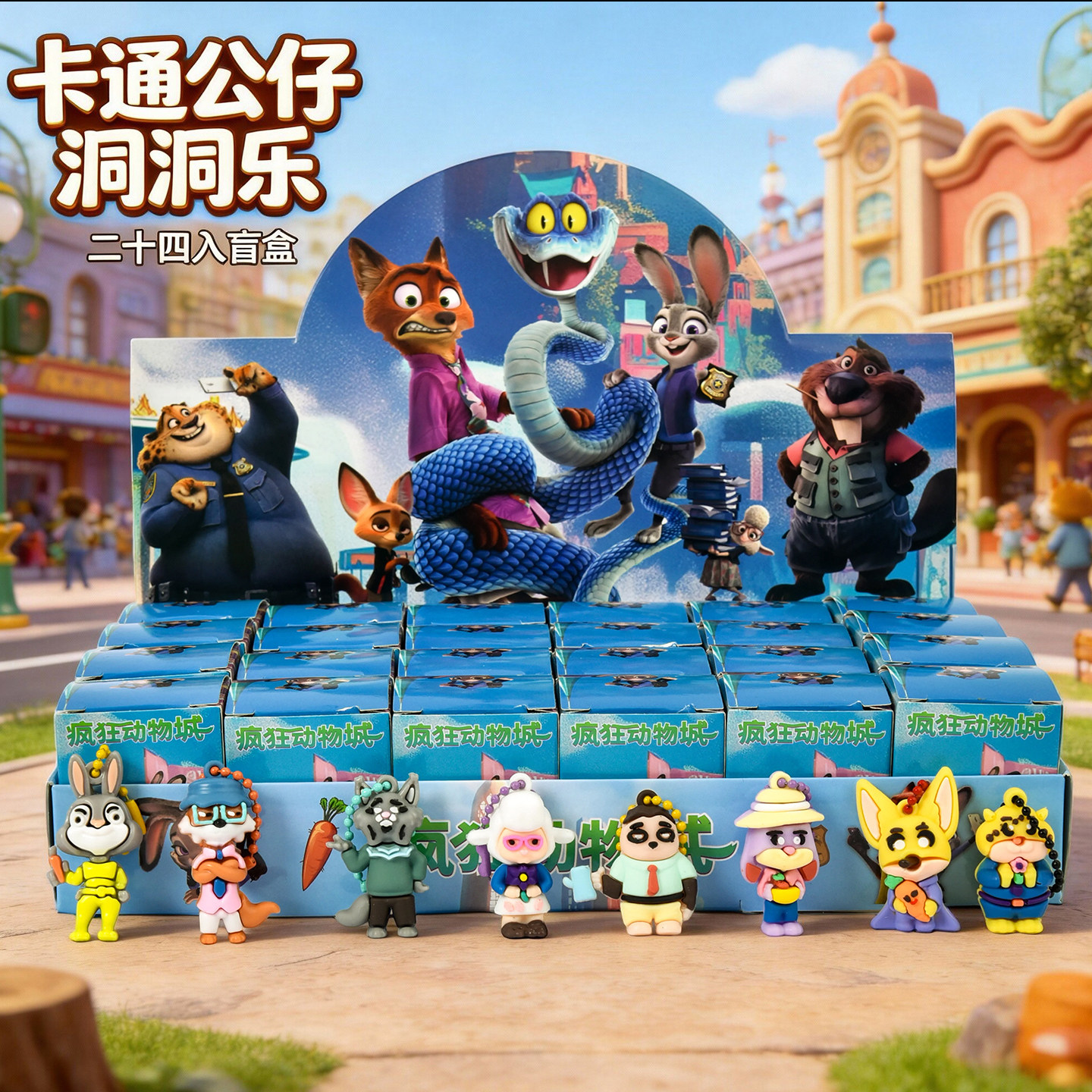 24盲盒疯狂动物城2公仔盲盒朱迪尼克新款2026电影周边儿童学生礼,模玩/动漫/周边/娃圈三坑/桌游,DIY手办/兵人/雕像,淘宝优惠券,粉丝福利购,淘宝优惠卷