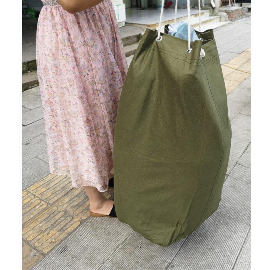 大容量飞行服装包结实帆布马桶包车用家用收纳福州被装厂90年代