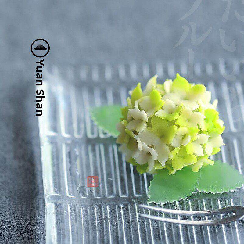 山而立日本和菓子模具紫阳花绣球花切模烘焙翻糖工具装饰花瓣