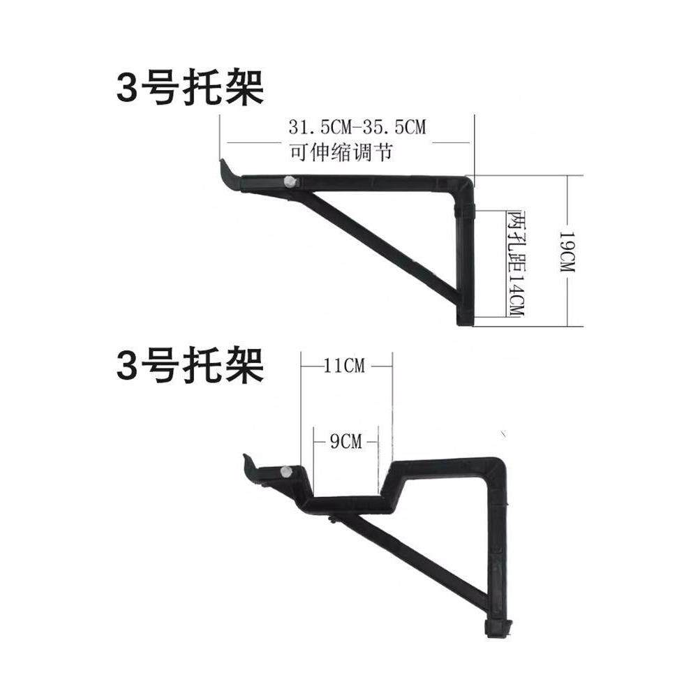 塑料陶瓷水槽托架 三角支架 工程塑料支架托架 洗菜盆水池架子