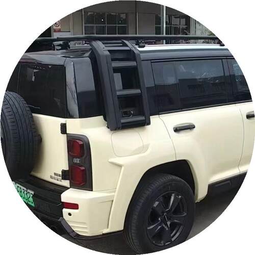 哈弗猛龙车顶铝合金行李架平台车顶框爬梯侧帐机甲网书包车顶架