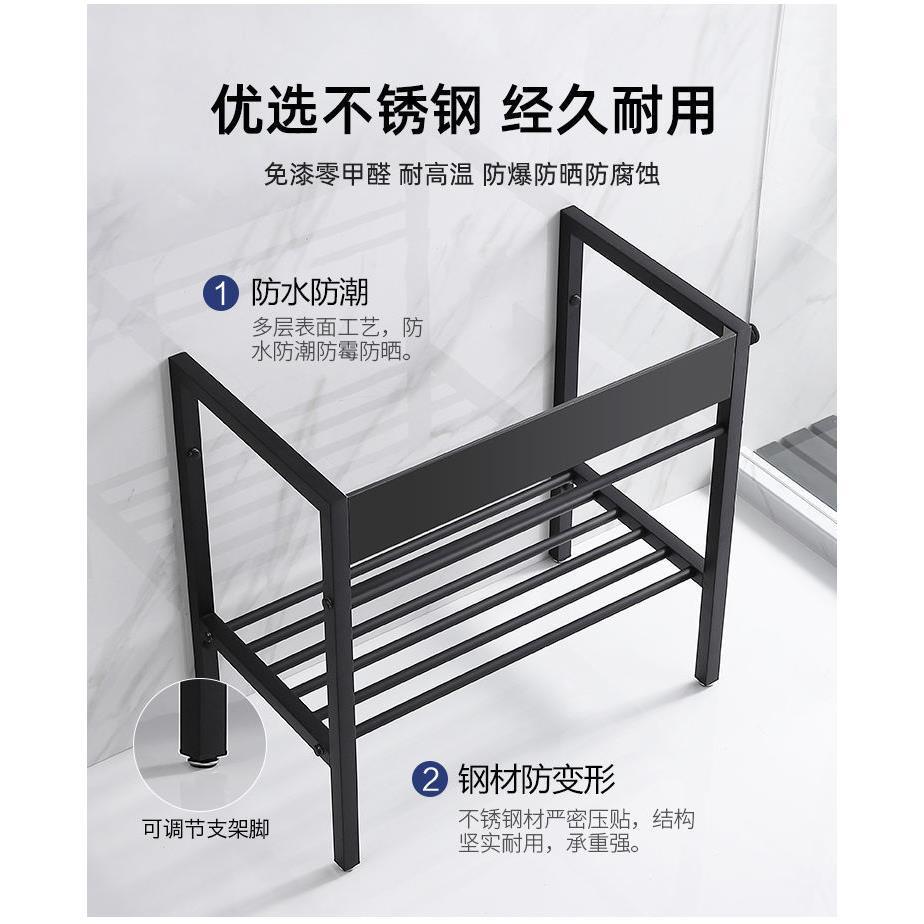 洗脸盆不锈钢落地支架陶瓷台上盆架子洗手盆洗衣盆支撑架台盆托架