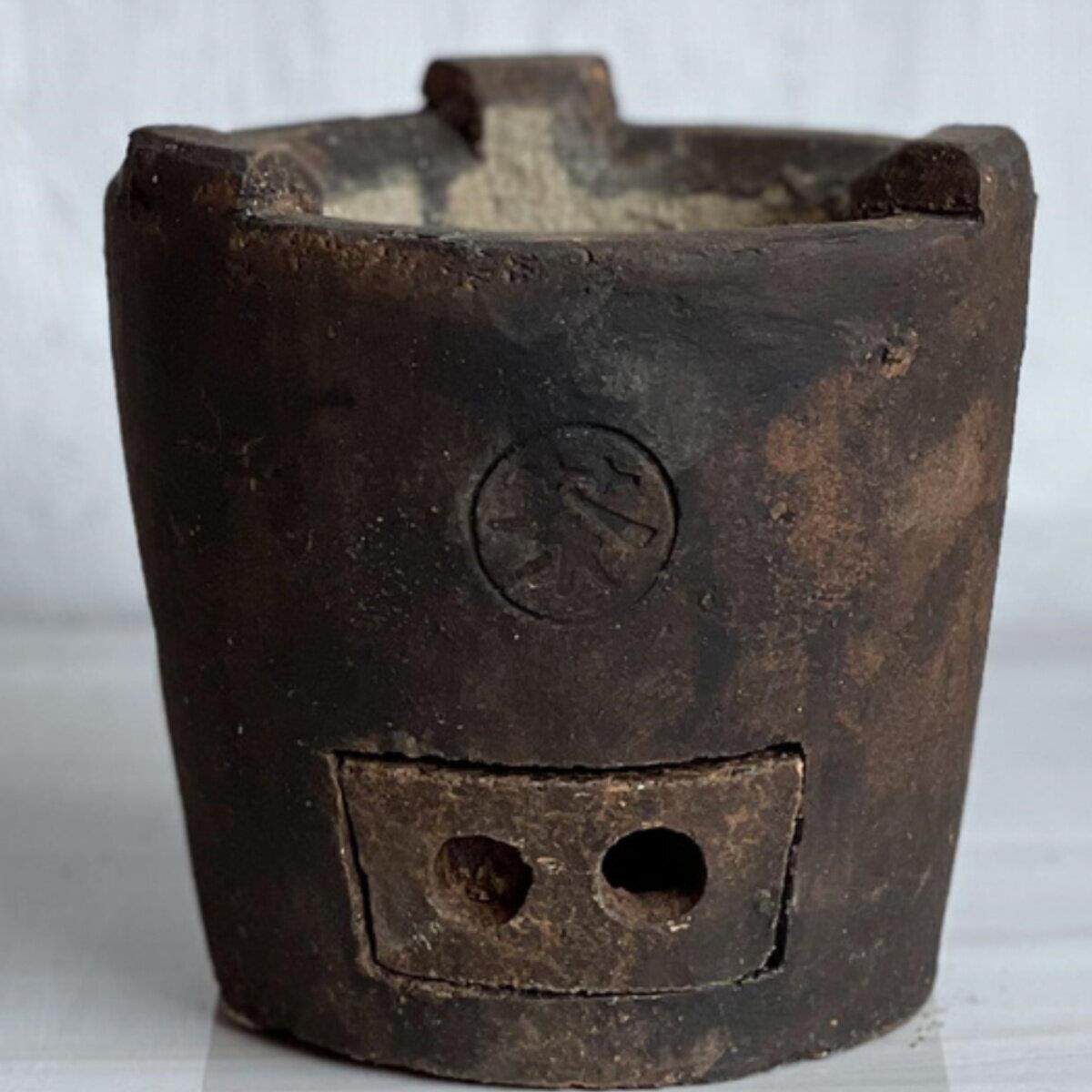 潮州炭炉 红泥炉 橄榄碳炉 煮茶 纯手工功夫茶炉 小火炉 家用商用