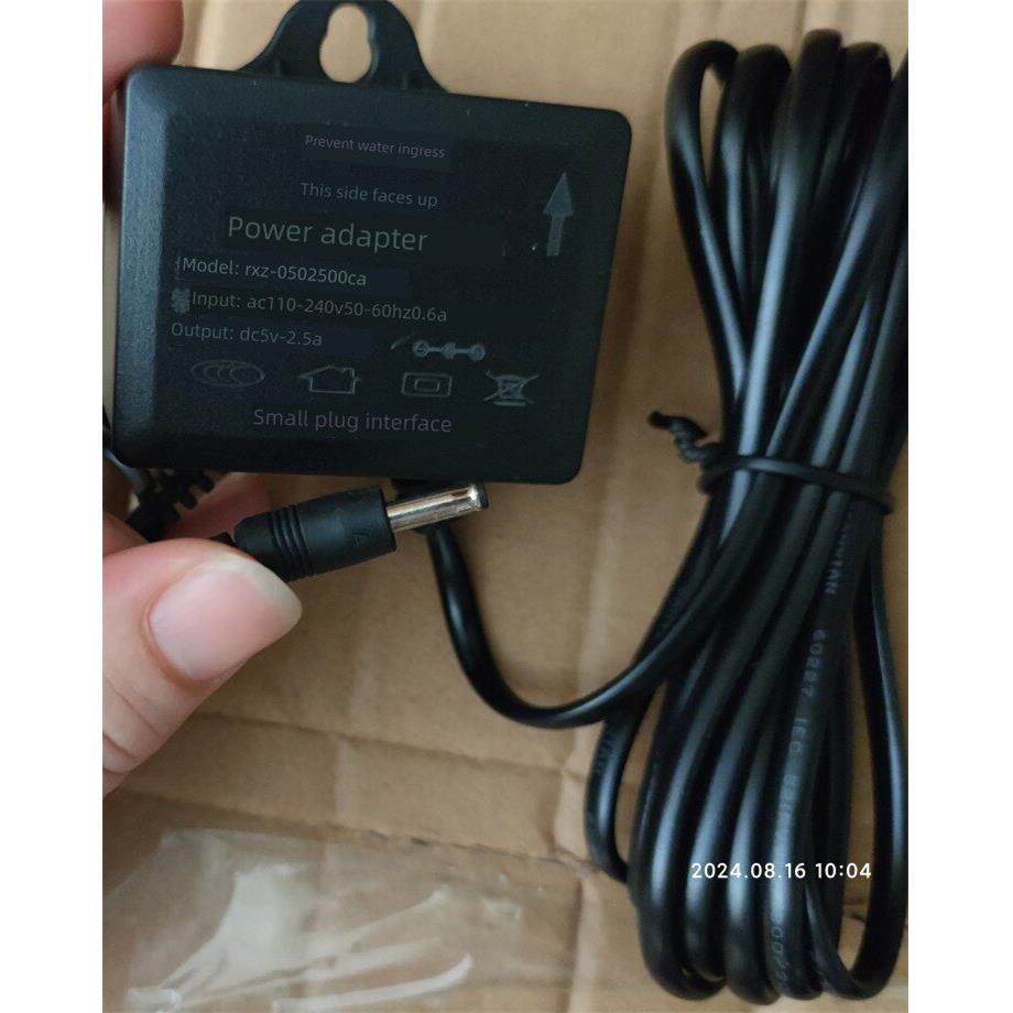 看护家监控电源5V2.5A接头极视云室外防雨外壳(里面不防雨)5V球机