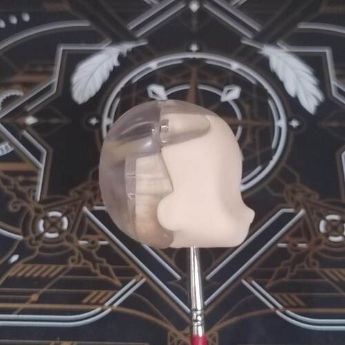 滴胶gsc头壳ob11ob22脸用头壳可拆发超轻粘土发光磁吸插槽头壳