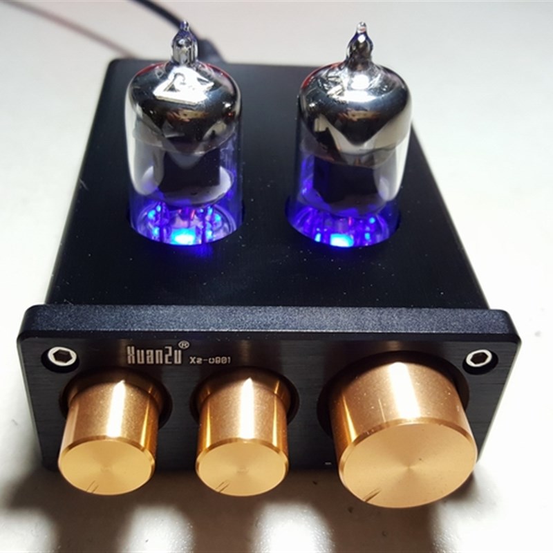 胆前级电子管J1升级发烧胆机功放前置高低音调节家用