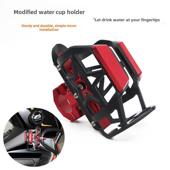 350改装 适用于Qj泓125 150Adv泓250 水杯架保险杠可调水壶架