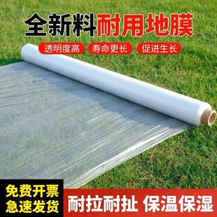 农用白色地膜塑料薄膜加厚种植聚乙烯塑胶布保温保湿大棚种菜工程