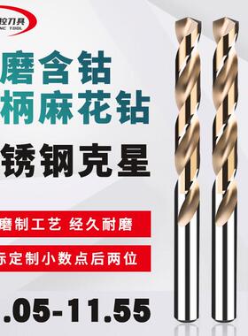直柄含钴麻花钻头点数钻咀 11.05 11.15 11.25 11.35 11.45 11.55