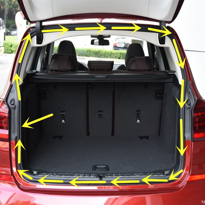 适配纳智捷纳5 锐3 U5 优6 大7原汽车门密封条门框隔音后备箱胶条