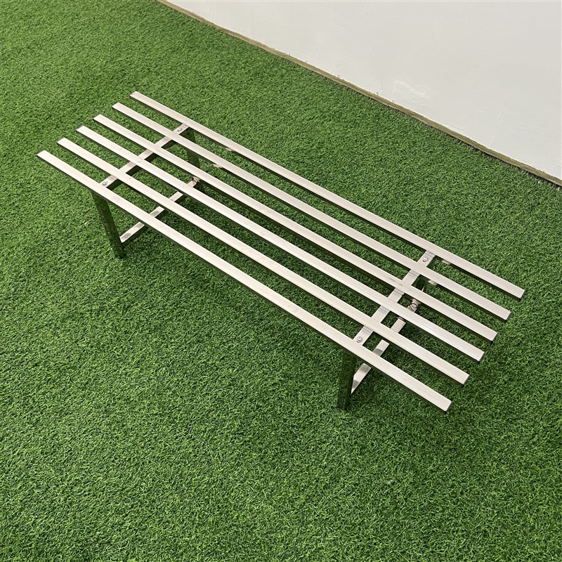 单层阳台不锈钢花架子25新款客厅落地式置物架铁艺花盆景架长条凳