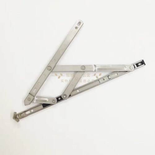 304不锈钢滑撑平开窗铰链 欧标槽135mm上悬窗铰塑钢铝合金窗支架