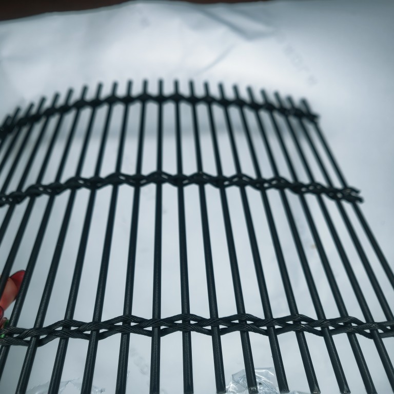 吊顶金属编织装饰网帘酒店背景幕墙隔断玄关屏风餐展厅螺旋垂挂帘