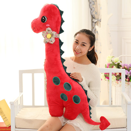 布娃娃床上恐龙毛绒公仔睡觉抱的玩偶爱着男孩抱枕女孩儿童