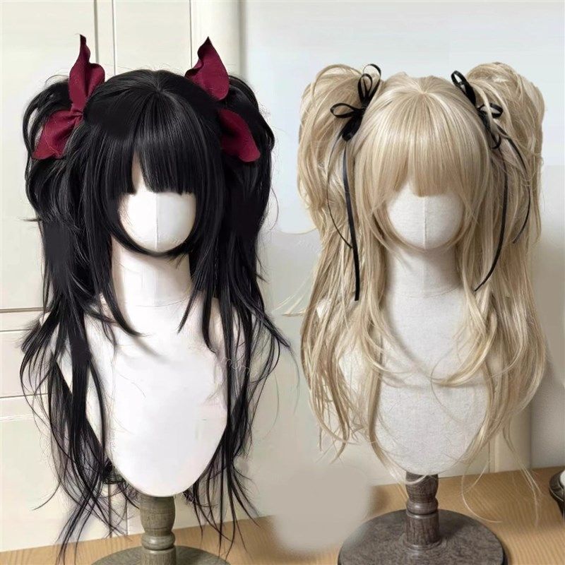 【绮丽姬】层次LOLITA假发古早感Lolita高层次虎口夹双马尾全头套