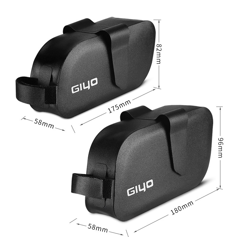 GIYO全防水尾包鞍座包山地公路自行车坐垫包快拆维修工具收纳後包