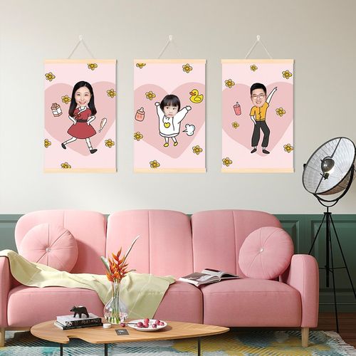 定制装饰画来图定做diy个性创意照片订做挂画