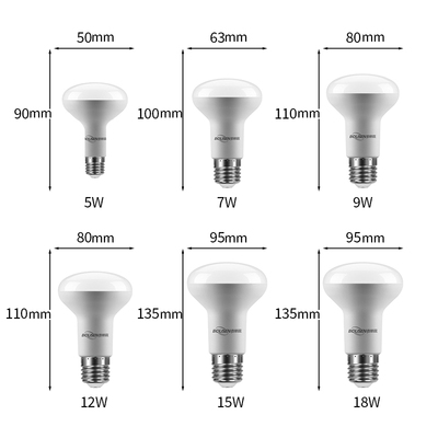 LED高显色RA97RG0全光谱低蓝光无频闪3500K5500K螺口护眼台灯灯泡