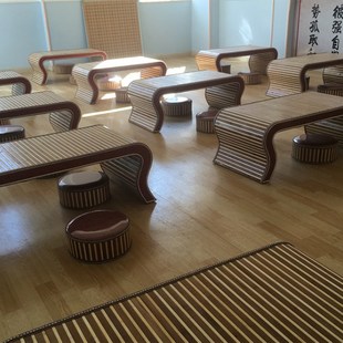 国学桌幼儿园课桌书法桌辅导班桌椅琴桌培训班茶艺桌小学生围棋桌