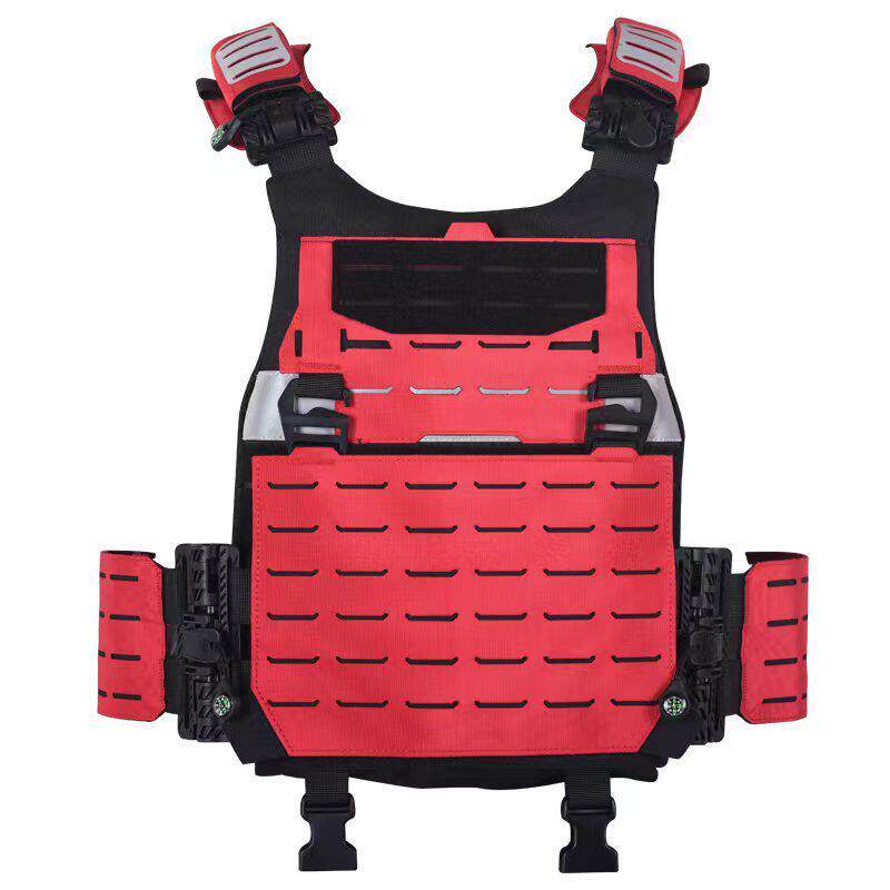 朗森凯户外应急抢险消防救援马甲轻型救生衣负重战术背心防护装备