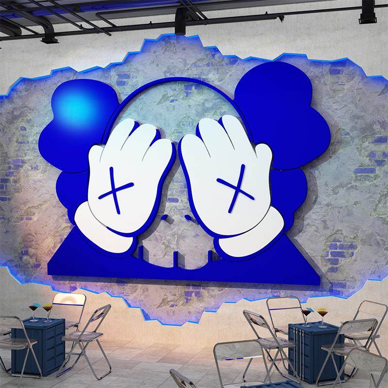 清酒吧装饰品场景布置工业风墙面吧台烧烤店小酒馆创意打卡拍照区,家居饰品,软装墙贴,淘宝优惠券,粉丝福利购,淘宝优惠卷