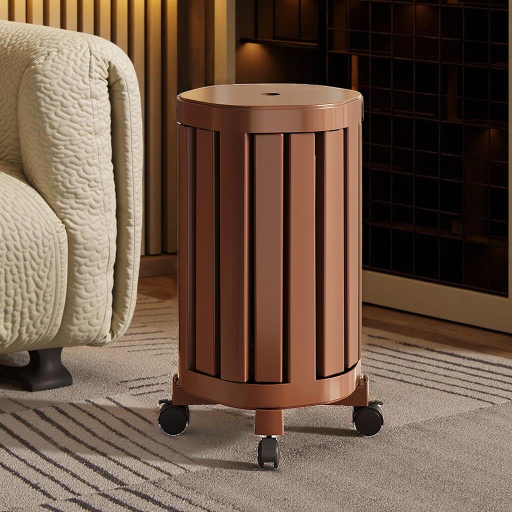 家用叠叠凳万向轮茶几小凳子滑轮矮凳小沙发换鞋凳可移动懒人圆凳