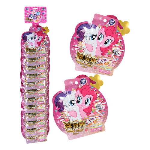添乐卡通王小马宝莉跳跳糖22g*零食休闲食品批发糖果玩具超市