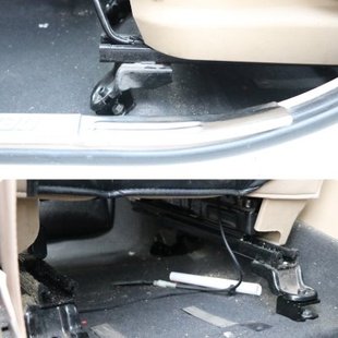 正副驾驶汽车座椅改装通用增高垫块主副驾驶座加升高无损安装配件