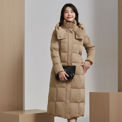 女士时尚休闲保暖羽绒服