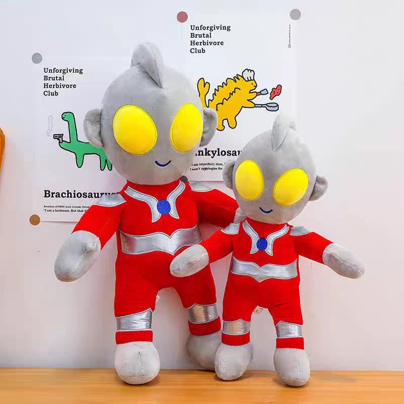 奥特曼毛绒玩具公仔大号男孩睡觉抱枕布娃娃超人玩偶儿童生日礼物