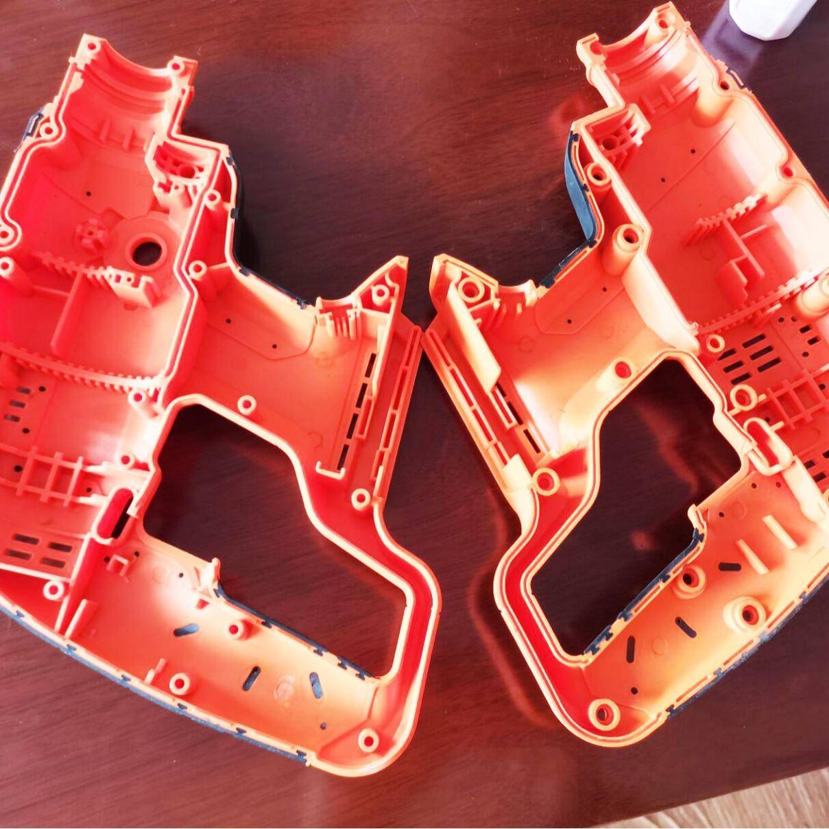 磨具塑料模具电动工具电钻模TPR包胶二次注塑磨具双色模具制作