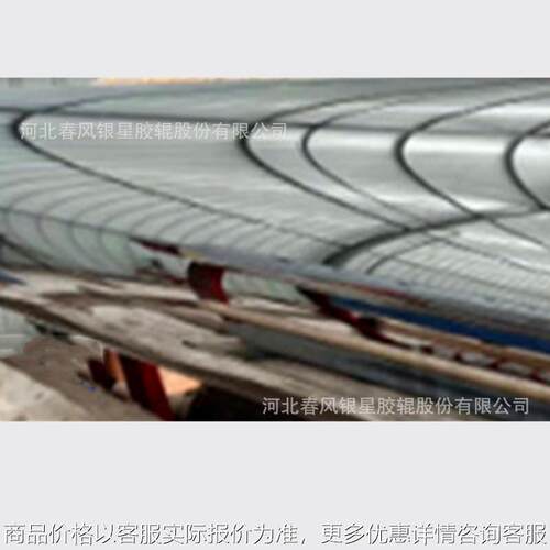 厂家定制冶金行业不锈钢镀铬镜面辊网纹开槽钢辊加工橡胶胶辊包胶