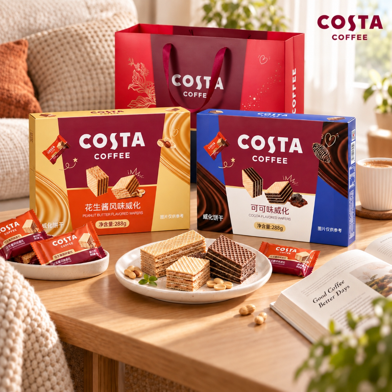 Costa可可威化饼干礼盒