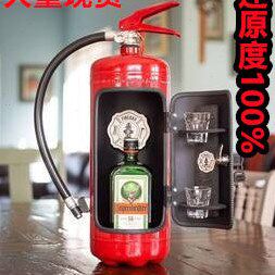 跨境新款Fire extinguisher mini bar灭火器酒箱消防员的士礼物