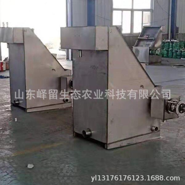 斜筛振动式猪粪干湿分离机 鸡粪牛粪脱水机 沼渣沼液处理设备