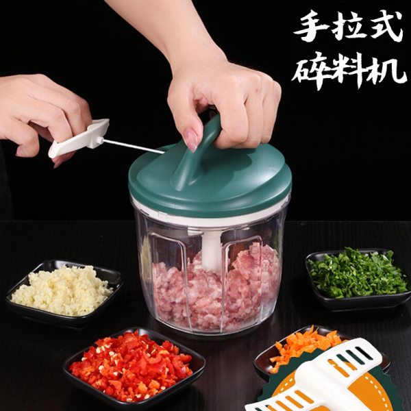 超诚手拉切碎器家用迷你厨房手动绞肉馅捣蒜泥剁椒宝宝辅食切菜器