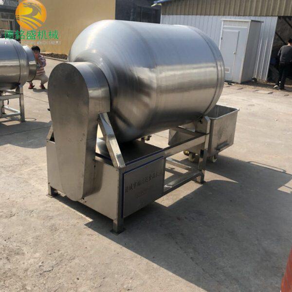 许昌鸡柳条滚揉机 一次投料百公斤的200L肉制品滚揉机 腌制设备