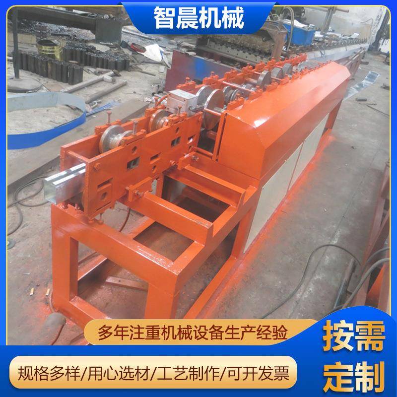 抗风卷帘门消音导槽机卷闸门设备轨道成型机卷帘门导轨设备