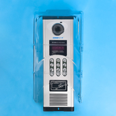 门禁防雨罩 室外可视门铃防水盖门口机遮雨罩楼宇对讲主机防水罩