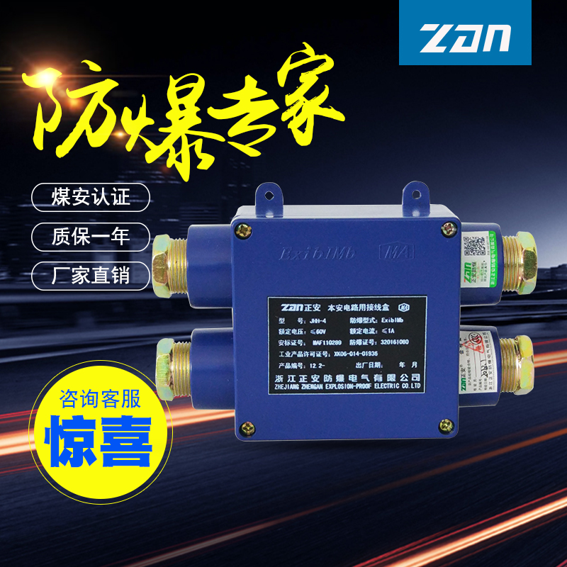 矿用本安接线盒 JHH-2/3/4/6/8/10接线盒矿用 煤矿用通讯分线盒