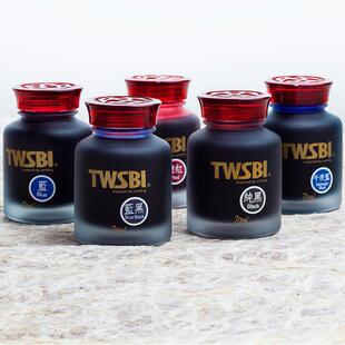 三文堂TWSBI非碳素钢笔水彩色瓶装墨水不堵笔不伤笔 学生练字70ml