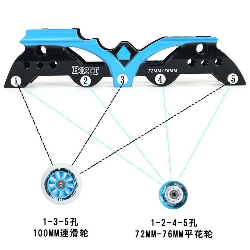 大三轮速滑鞋成人专业竞速轮滑鞋成年初学者旱冰儿童男女生溜冰鞋