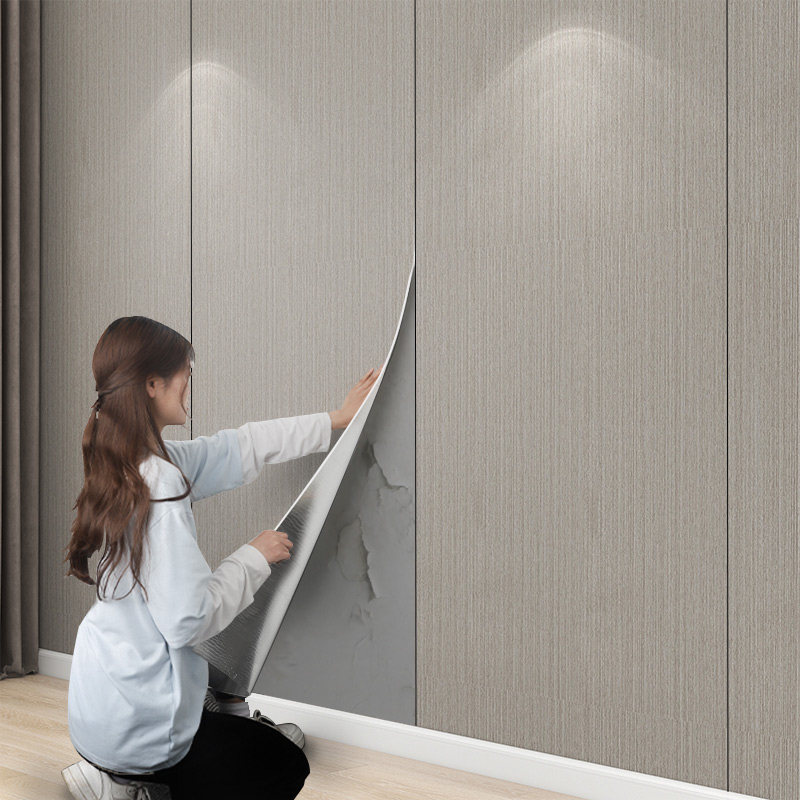 木纹墙纸自粘仿木PVC铝塑板墙贴原木色电视背景墙贴纸墙面装饰板,家居饰品,软装墙贴,淘宝优惠券,粉丝福利购,淘宝优惠卷