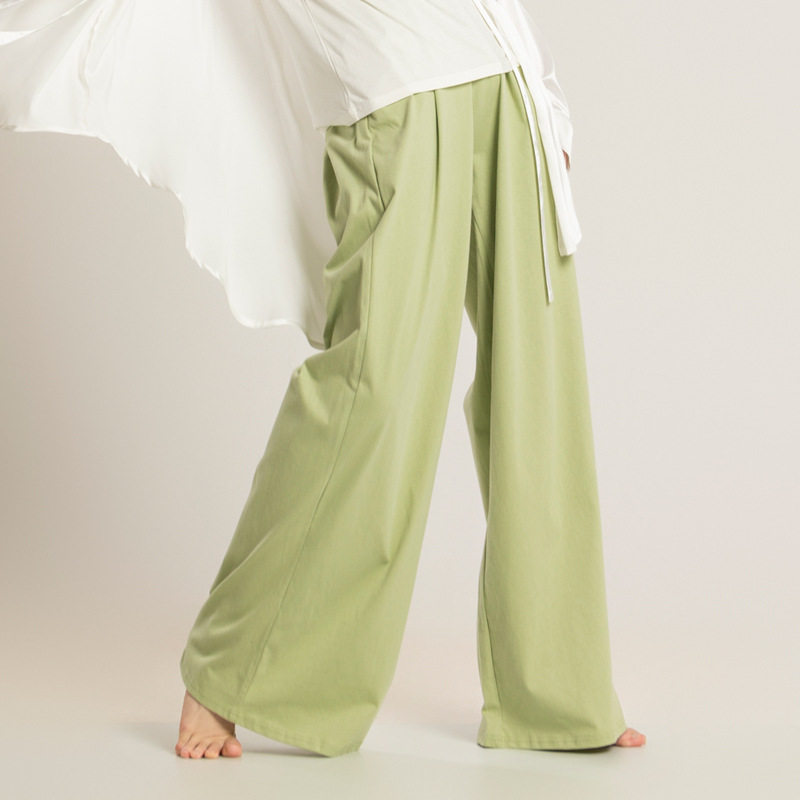 古典舞阔腿裤云朵练功裤舞蹈服男女宽松直筒裤现代舞蹈裤跳舞艺考
