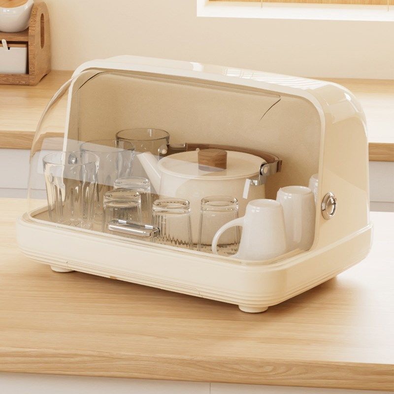 桌面杯子收纳置物架水杯收纳盒防尘玻璃杯茶杯托盘沥水杯架子杯架,家庭/个人清洁工具,杯架,淘宝优惠券,粉丝福利购,淘宝优惠卷